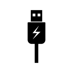 usb icon simple symbol on white background free vector removebg preview